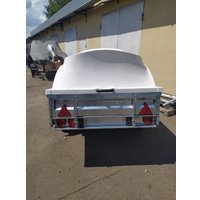 Одноосный прицеп AvtoS A25M1B (2500x1300x300, R13, ресс. AL-KO)