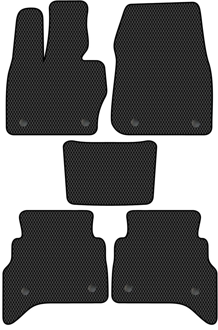 

Комплект ковриков для авто Alicosta Land Rover Range Rover Autobiography V (suv / L460 Long) 2021 - Н.В. (черный, ромб)