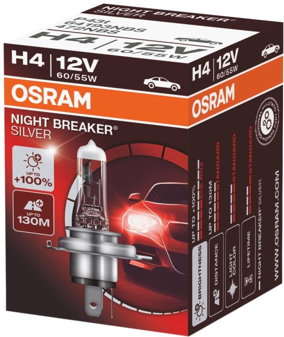 

Галогенная лампа Osram H4 64193NBS-FS 1шт