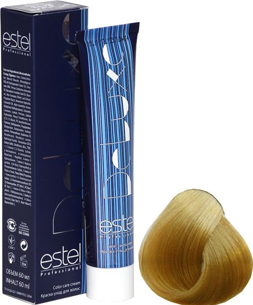 

Крем-краска для волос Estel Professional De Luxe 9/37 блондин золотисто-коричневый
