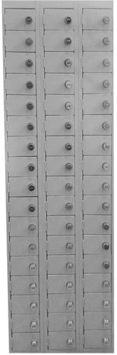 Для хранения мобильных телефонов Спстрим 1850x600x200 мм с кодовыми замками (51 ячейка)