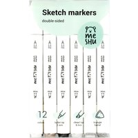 Набор маркеров Meshu MS_38257 (12 цветов) в Лиде