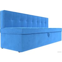 Диван Лига диванов Техас 340 (велюр голубой)