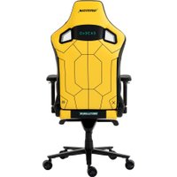 Игровое (геймерское) кресло Evolution Nomad PRO Cyberpunk Core (черный/желтый)