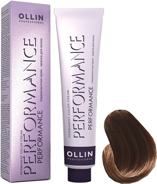 

Крем-краска для волос Ollin Professional Performance 8/03 светло-русый прозрачно-золотистый