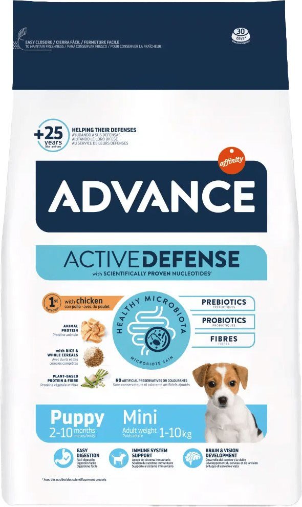 

Сухой корм для собак Advance Puppy Protect с курицей и рисом 7 кг