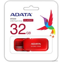 USB Flash ADATA UV240 32GB (красный)