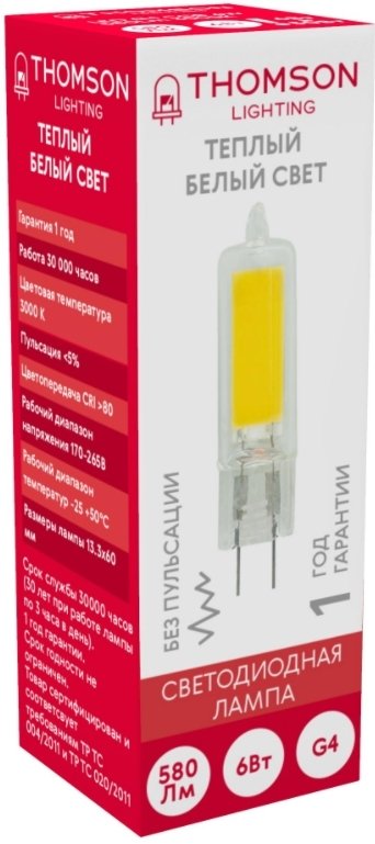 

Светодиодная лампочка Thomson Led G4 TH-B4220