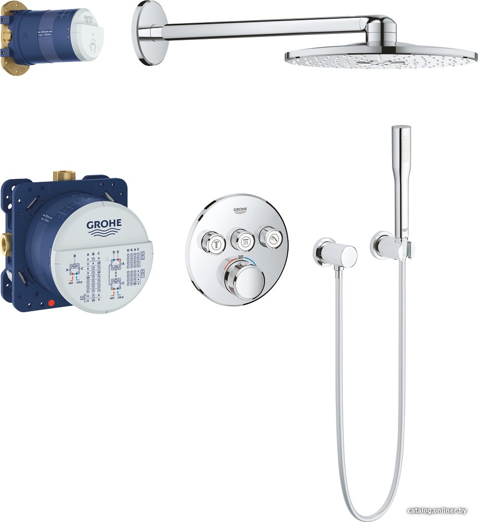 Душевая система  Grohe Grohtherm SmartControl 34705000