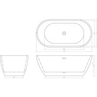 Ванна Cerutti Spa d'ISEO 150 CT9902 1500x750x560