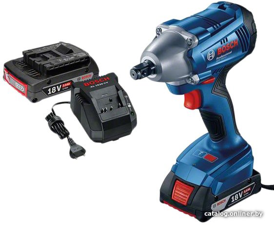 Гайковерт Bosch GDS 250-LI Professional 06019G6120 (с 2-мя АКБ)