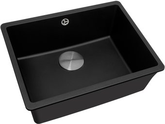 Кухонная мойка ZorG Fast 54 Premium black metallic