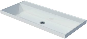 Умывальник Madera Classica 100x45 см (без отверстия под смеситель и без перелива)