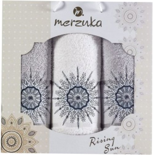 

Набор полотенец Merzuka Rising Sun 11010 (3 шт, в коробке, серый)