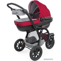 Универсальная коляска Chicco Trio Activ3 (3 в 1, red berry)