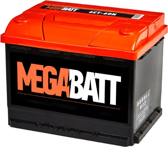 

Автомобильный аккумулятор Mega Batt 6СТ-65NR (65 А·ч)