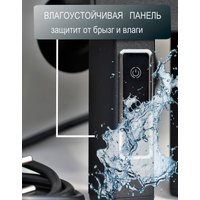 Полотенцесушитель Granula Квадро Вертикаль 15х150 (терморегулятор с таймером, белый)