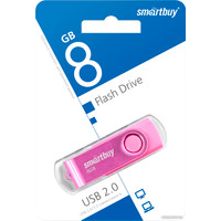 USB Flash SmartBuy Twist 8GB (розовый)
