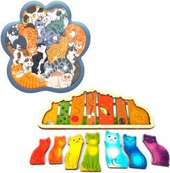 Мозаика/пазл Нескучные игры Кошки