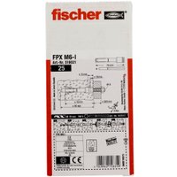 Анкерный болт Fischer FPX M6-I 519021 (25 шт)