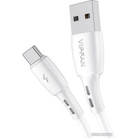 Кабель Vipfan X05 USB Type-A - USB Type-C (3 м, белый)