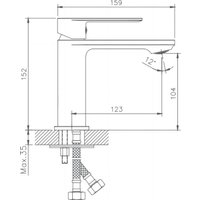Смеситель Lauter Moon 21СK691C