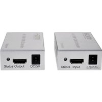 Удлинитель USBTOP HDMI UltraHD 4K активный на 100м по витой паре RJ45, комплект