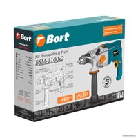 Ударная дрель Bort BSM-1100X2 93412499