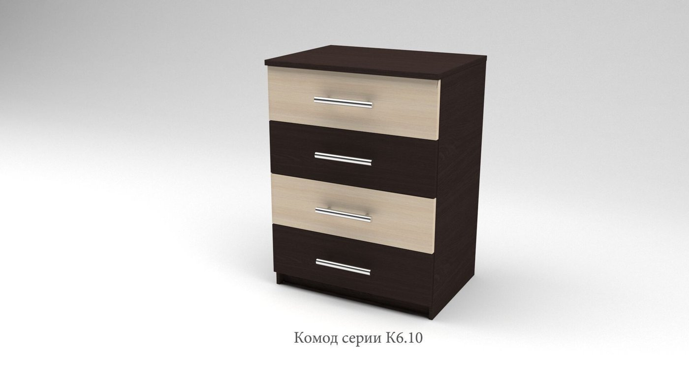 

Комод Миркомодоф К — 6.10 (дуб молочный/венге луизиана)