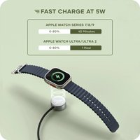 Зарядный кабель Satechi USB-C Fast Charging Cable for Apple Watch ST-QCAWM