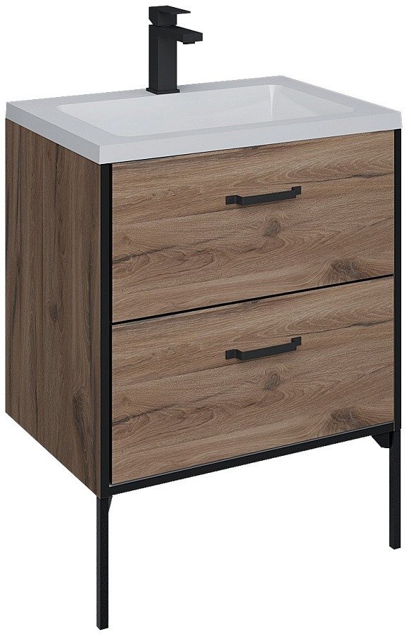 

Grossman Тумба под умывальник Неро 70 107004 (альпийский дуб)