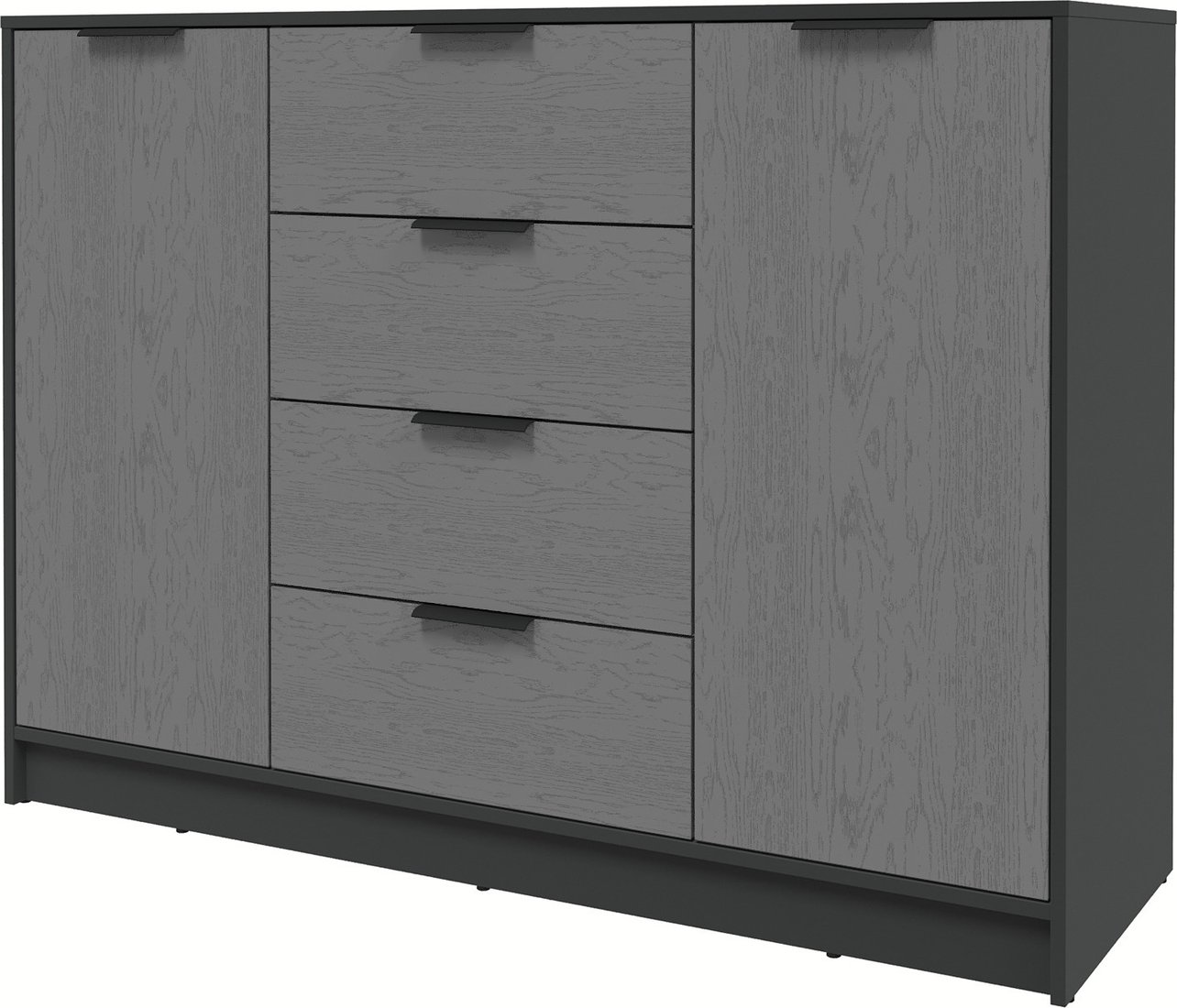 

Тумба Интерлиния Концепт КТ-Т140 Глосс (антрацит/дуб серый)