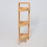 Этажерка AksHome Lily 2 (бамбук)