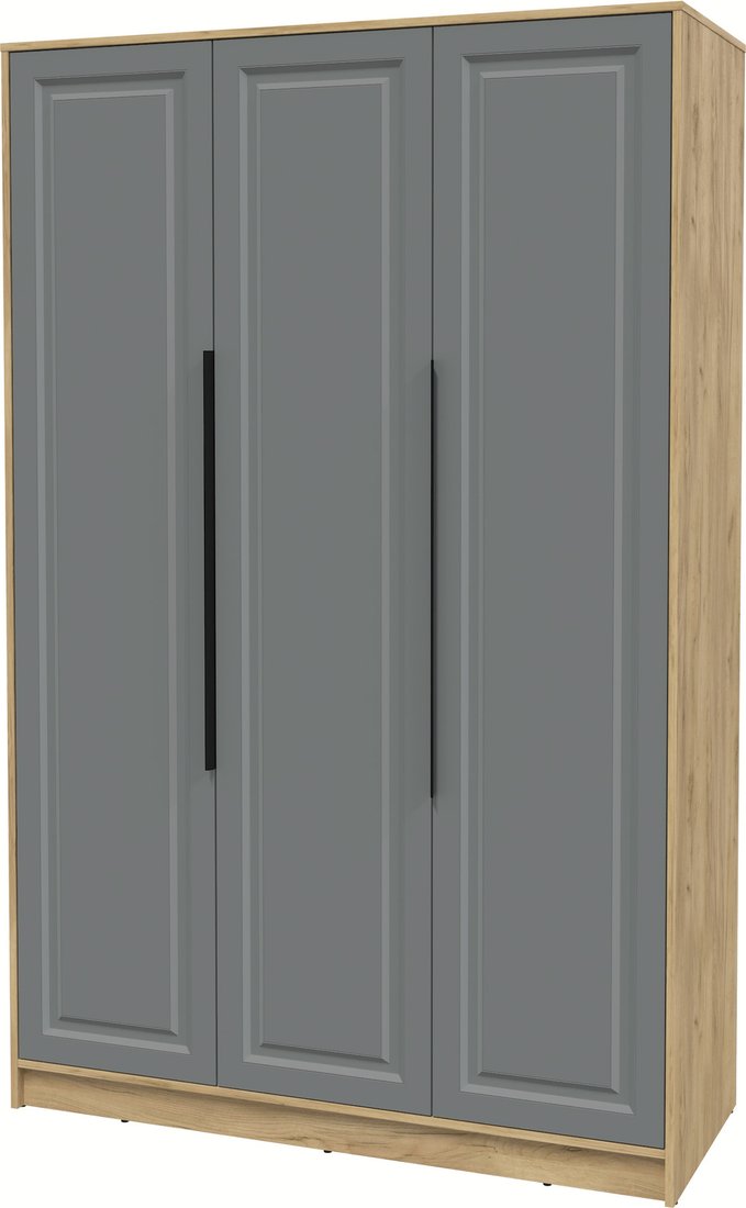 

Шкаф распашной Интерлиния Концепт КТ-Ш3 Деко (дуб золотой/серый)