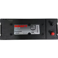 Автомобильный аккумулятор KRAFT Premium L+(3) евро (140 А·ч)