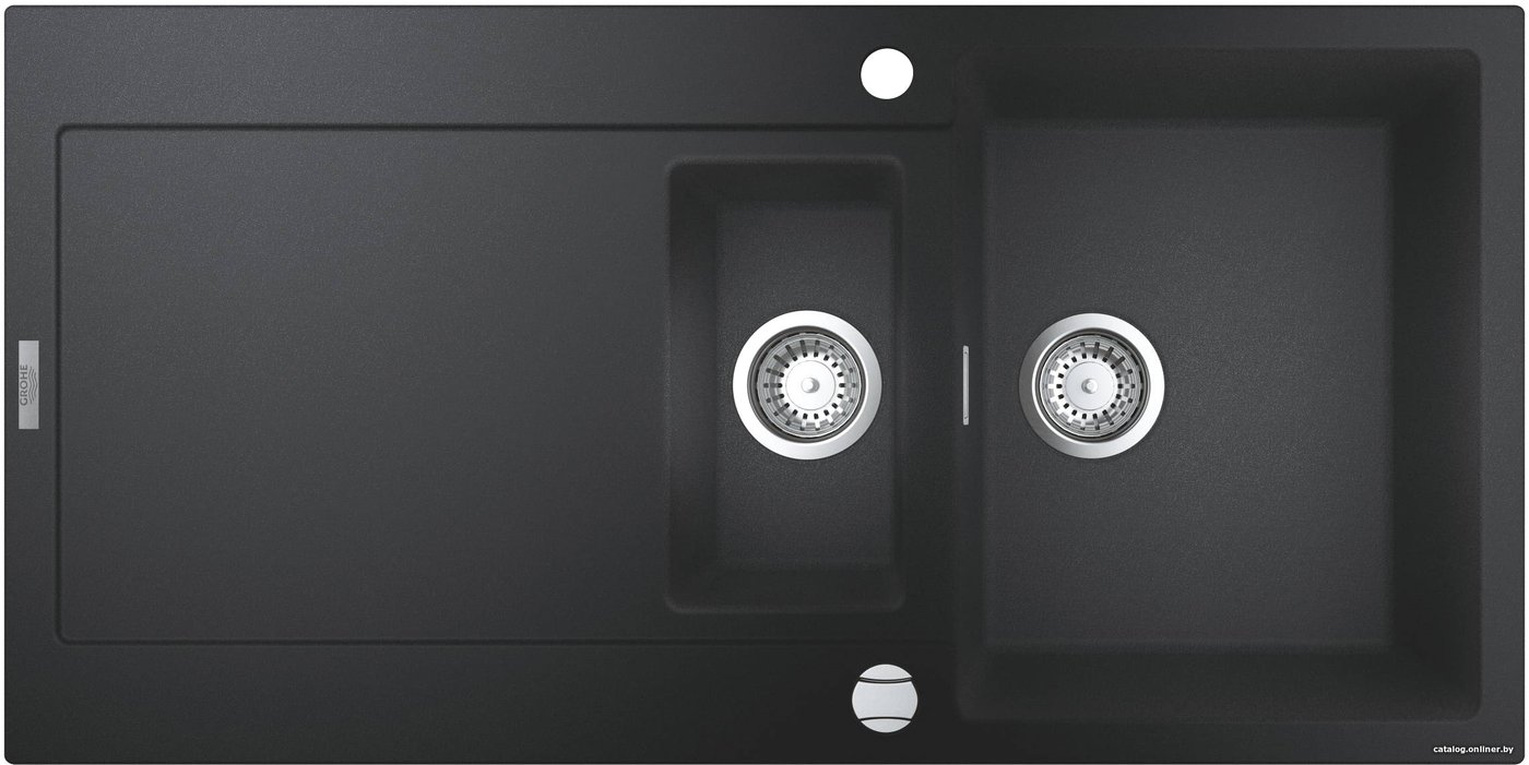 Кухонная мойка Grohe K500 60-C 100/50 1.5 31646AP0 (черный гранит)
