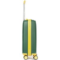 Чемодан-спиннер L'Case Lyon 55 см (сочная зелень/жёлтый)