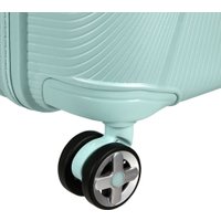 Чемодан-спиннер American Tourister Starvibe Met. Surf Blue 77 см
