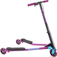 Трехколесный самокат Yvolution Fliker Air A3 (фиолетово-голубой)