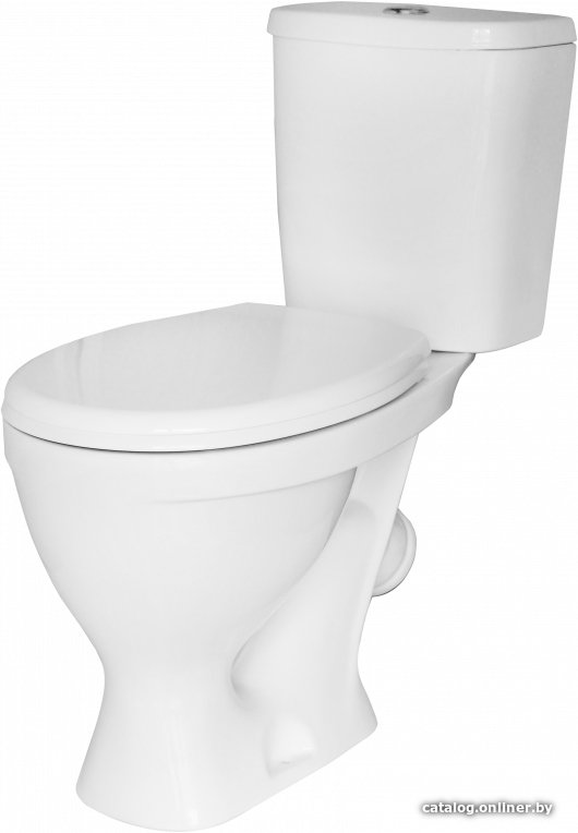 Унитаз напольный Sanita Luxe Формат WC.CC/Format/1-P/WHT.G/S1 (с сиденьем)