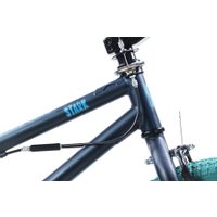 Велосипед Stark Madness BMX 2 2025 (темно-еловый/матовый голубой/голубой)