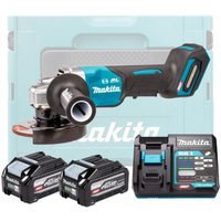 Угловая шлифмашина Makita GA013GU201 (с 2-мя АКБ, кейс)