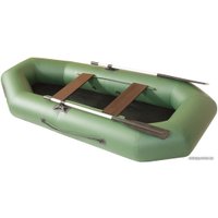 Моторно-гребная лодка Лоцман Стандарт 280 (зеленый)