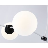 Люстра средней высоты Ambrella light Traditional TR2552/6 WH/BK