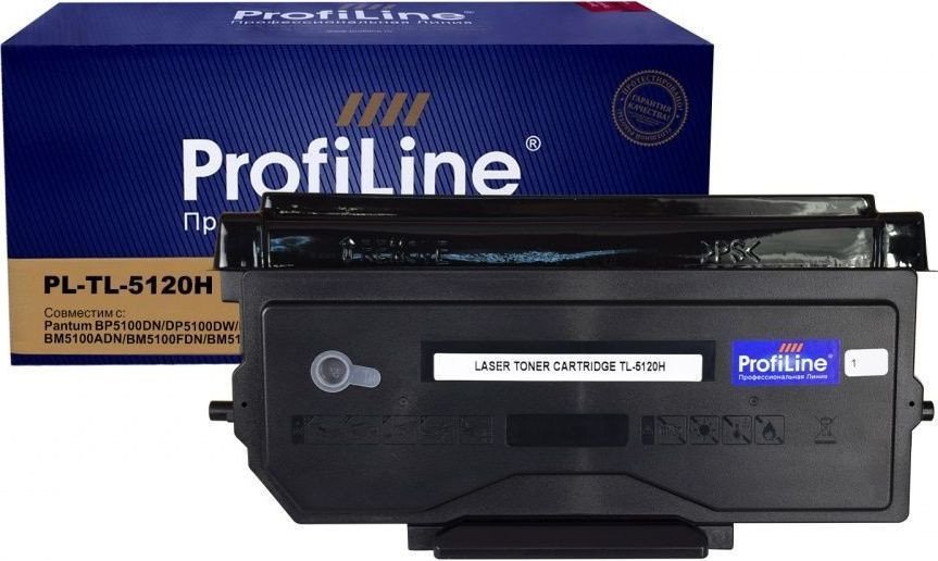 

Картридж ProfiLine PL-TL-5120H (аналог Pantum TL-5120H)