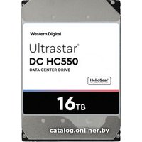 Жесткий диск WD Ultrastar DC HC550 16TB WUH721816AL5204