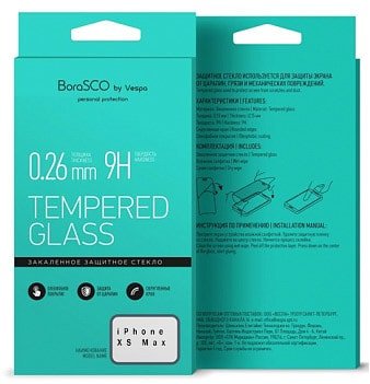 

Защитное стекло BoraSCO Full Cover для iPhone XS Max