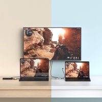 Док-станция Satechi USB-C Multiport Adapter 8K With Ethernet V3 ST-P8KED (черный)