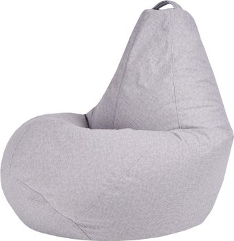 Кресло-мешок Мама рада! Elegant с двойным чехлом (рогожка, меланж, XXL, smart balls)