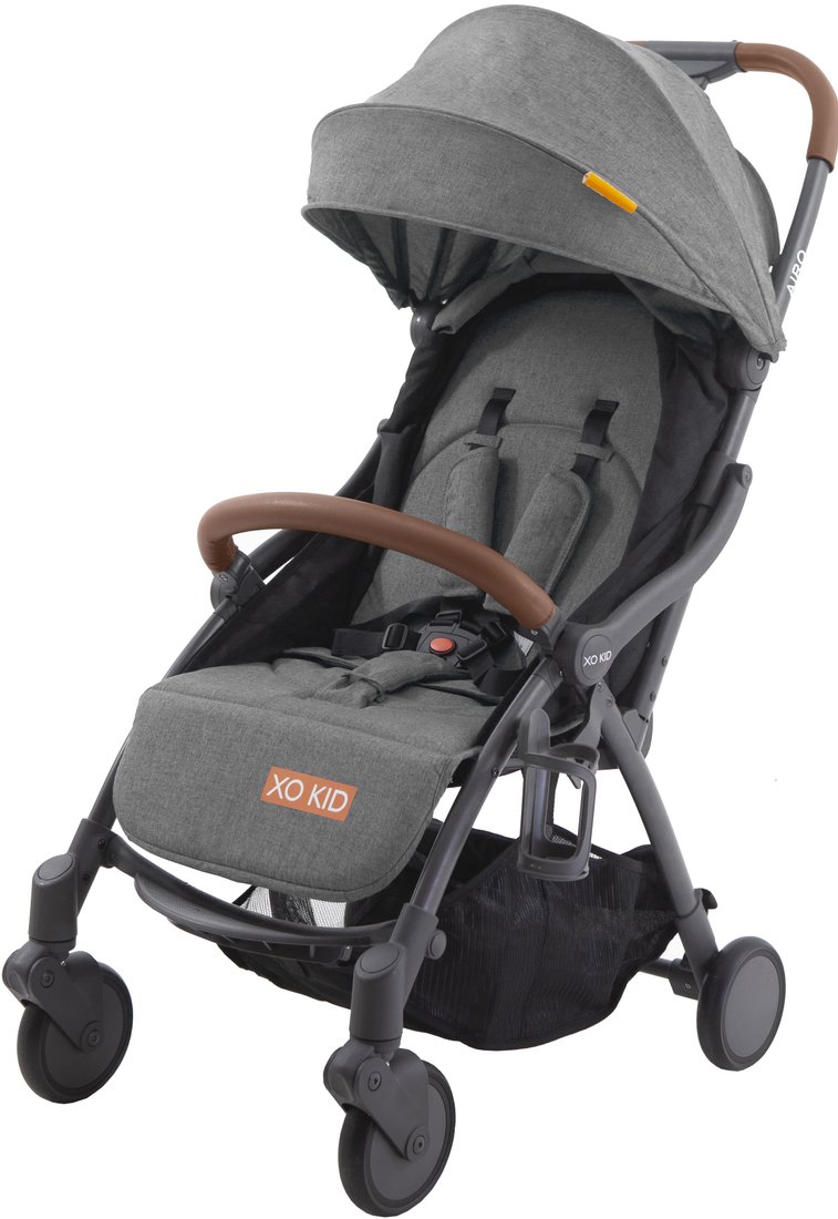 

Коляска прогулочная «книга» Xo Kid Airo (темно-серый)